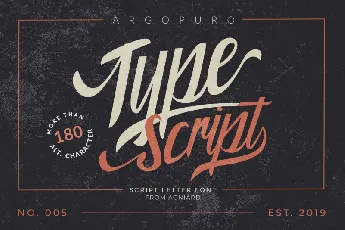 Argopuro Script font