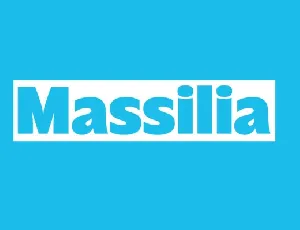 Massilia Family font