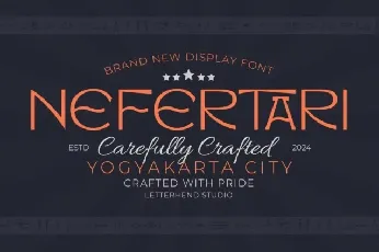 Nefertari font