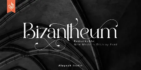 Bizantheum font