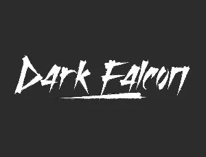 Dark Falcon Demo font