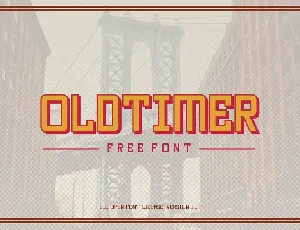 Oldtimer font