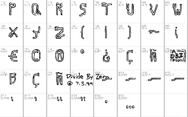 Technetium font