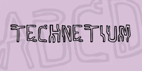 Technetium font