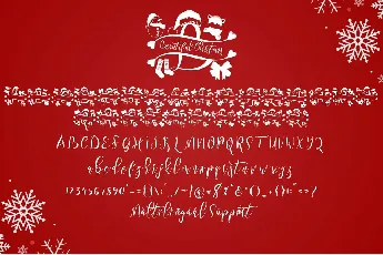 Beautiful Christmas Demo font