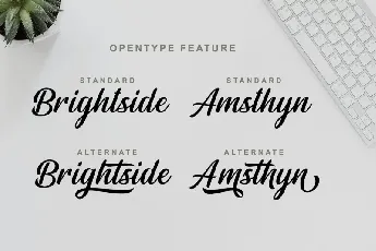 Rightland Bold Script font