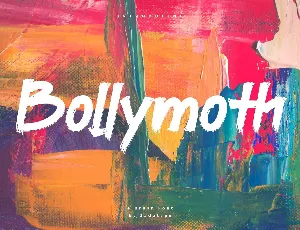 Bollymoth font