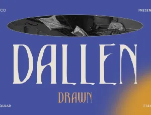 Dallen Drawn font