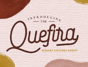 Quefira Script font