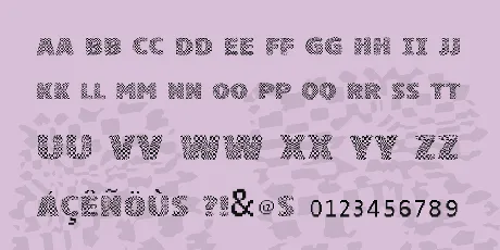 vtks squares font