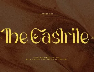 Gaslrile font