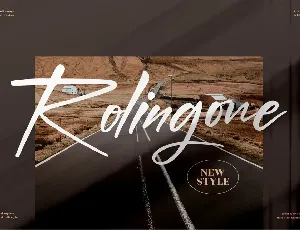 Rolingone font