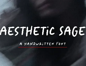 Aesthetic Sage font