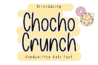 Chocho Crunch font