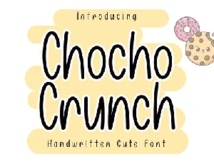 Chocho Crunch font