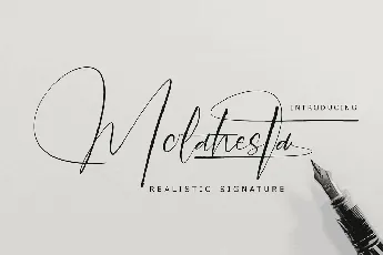 Molahesta font