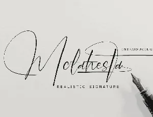 Molahesta font