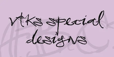 vtks special designs font