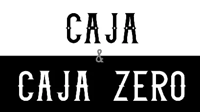 Caja font