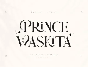 Prince Waskita font