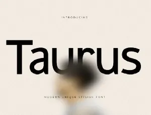 Taurus font