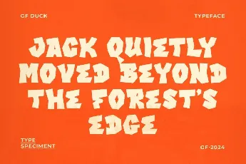 Groovy Duck font