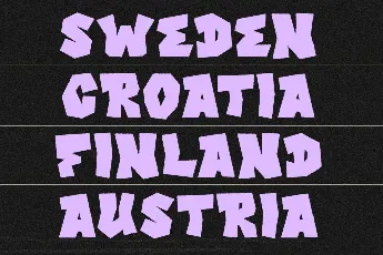 Groovy Duck font