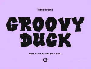 Groovy Duck font