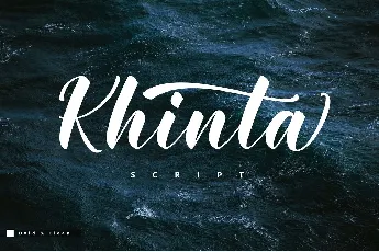 Khinta font