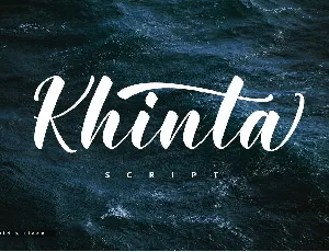 Khinta font