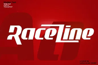 Raceline font