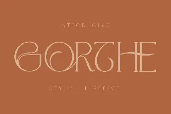 GORTHE font