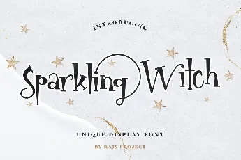 Sparkling Witch font