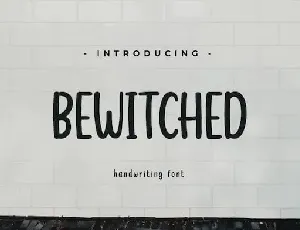 Bewitched Script font