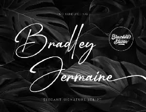 Bradley Jermaine font