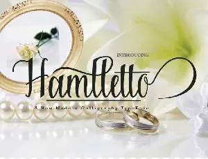 Hamlletto font