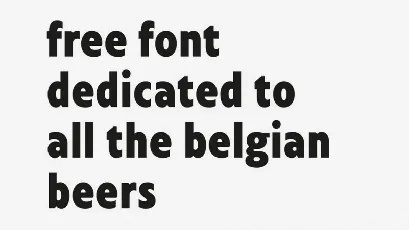 Trappist Sans Serif font