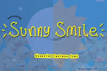 Sunny Smile font