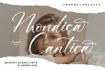 Mondisa Cantica font