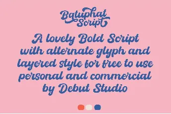 Batuphat Script font