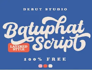 Batuphat Script font