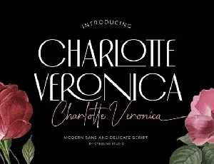 Charlotte Veronica font