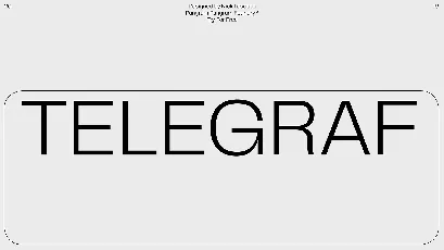 Telegraf font