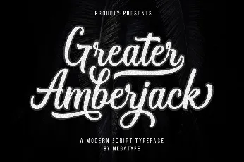 Greater Amberjack font