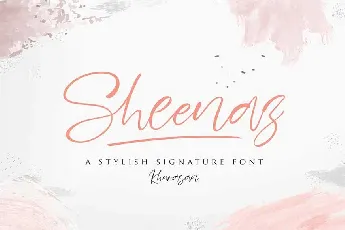 Sheenaz Script font