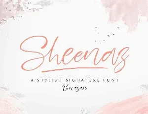 Sheenaz Script font