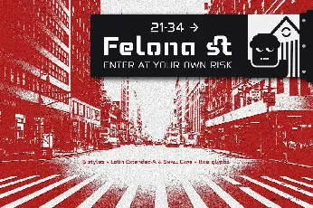 Felona st. Neo Stencil fonts