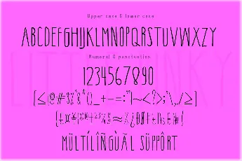 Little font