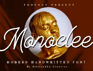 MONOCLEE DEMO font