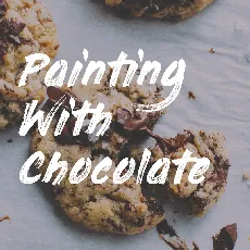 Painting With Chocolate font